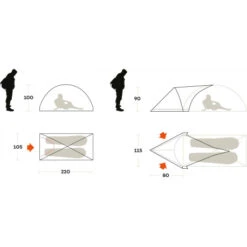Abside Tenda Ferrino Blizzard 2 Apsis -Negozio Campeggio Economico abside tenda ferrino blizzard 2 apsis abside compatibile comfort spazio 3