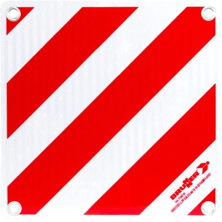 Cartello Carichi Sporgenti Brunner Zebra Alu 3 Cartello Carichi Sporgenti Brunner Zebra Alu