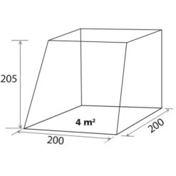 Tenda Brunner Comet -Negozio Campeggio Economico tenda comet 2