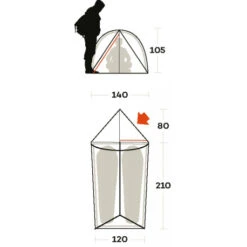 Tenda Ferrino Manaslu 2 -Negozio Campeggio Economico tenda ferrino manaslu 2 quattro stagioni leggera compatta struttura duralluminio giunti radiali 2