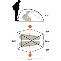 Tenda Ferrino Nemesi 2 PRO 12 Tenda Ferrino Nemesi 2 PRO -Negozio Campeggio Economico tenda ferrino nemesi 2 pro leggera intuitiva struttura interna rapido montaggio hiker ciclismo 4