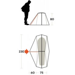Tenda Ferrino Grit 1 -Negozio Campeggio Economico tenda grit 1 2