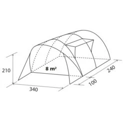 Veranda Brunner Albatros -Negozio Campeggio Economico veranda albatros 3