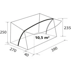 Veranda Brunner Alice 9 Veranda Brunner Alice -Negozio Campeggio Economico veranda alice 2